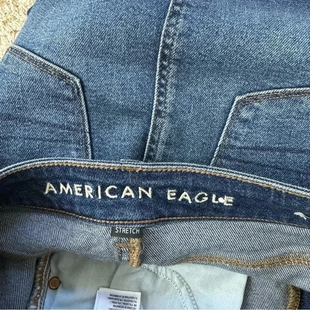 American Eagle Womens Denim  Mom Pencil Skirt size 0
